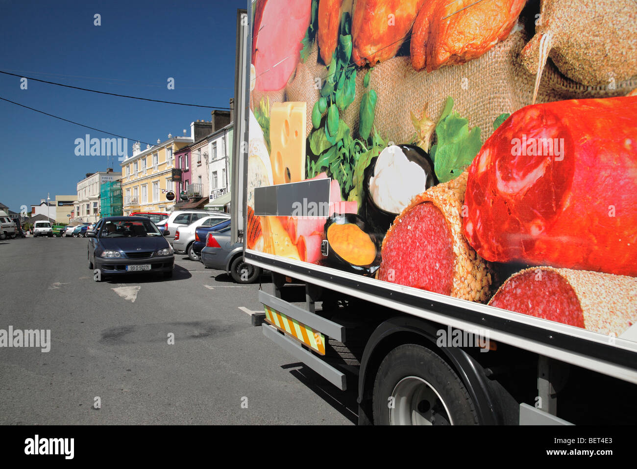 Grocery delivery lorry hires stock photography and images Alamy