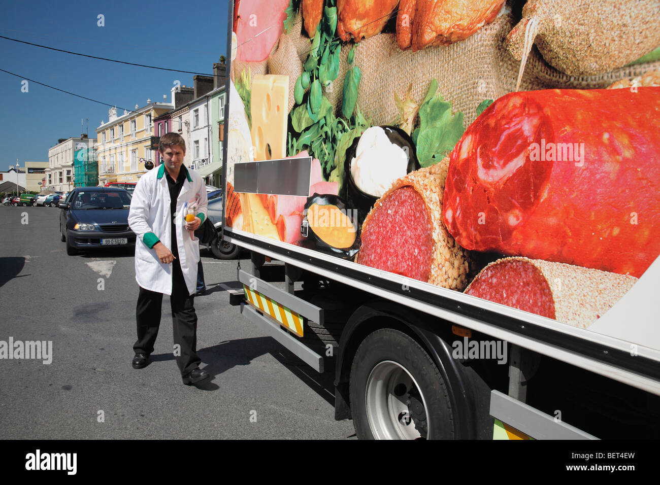 Food delivery lorry hires stock photography and images Alamy