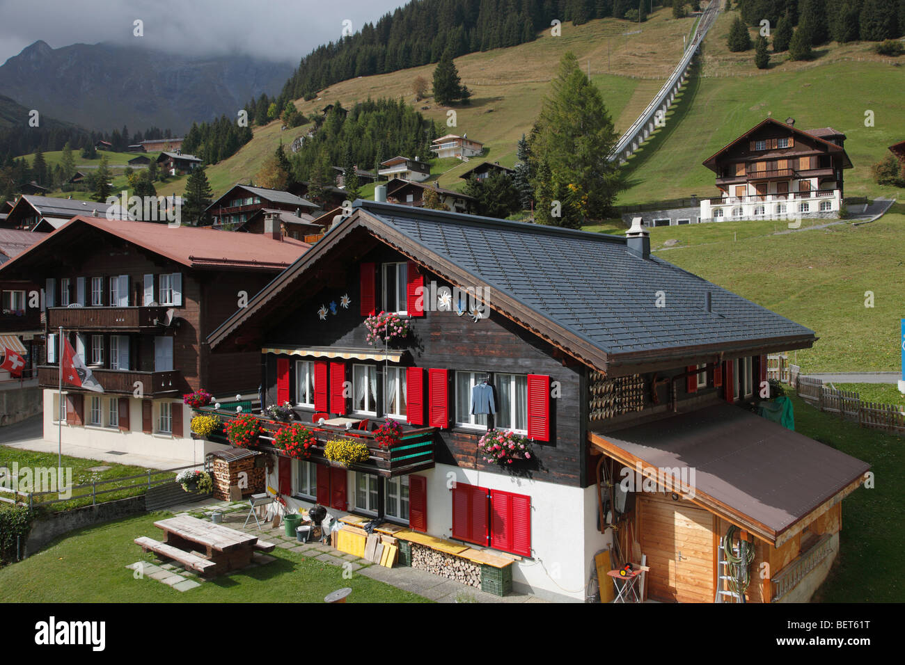 Typical bernese oberland house hires stock photography and images Alamy
