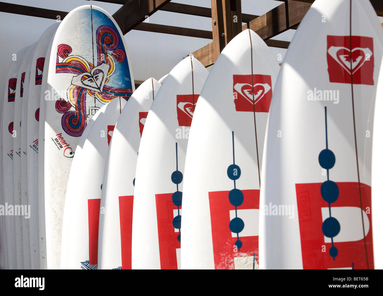 Surfboards on Sale Stock Photo Alamy