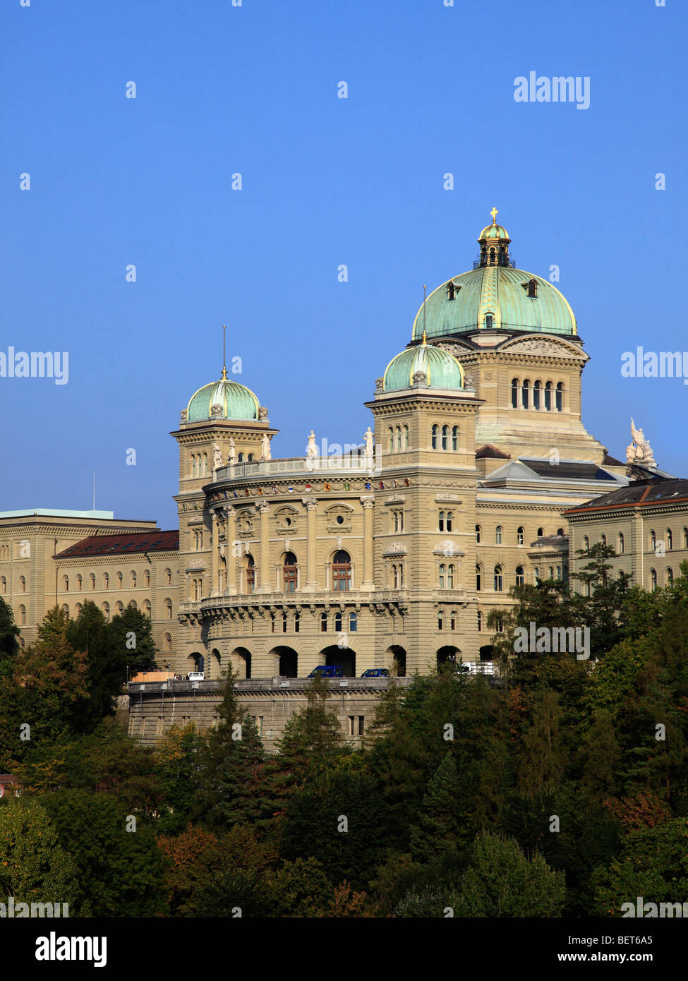 Switzerland, Berne, Bundeshaus, Parliament Stock Photo