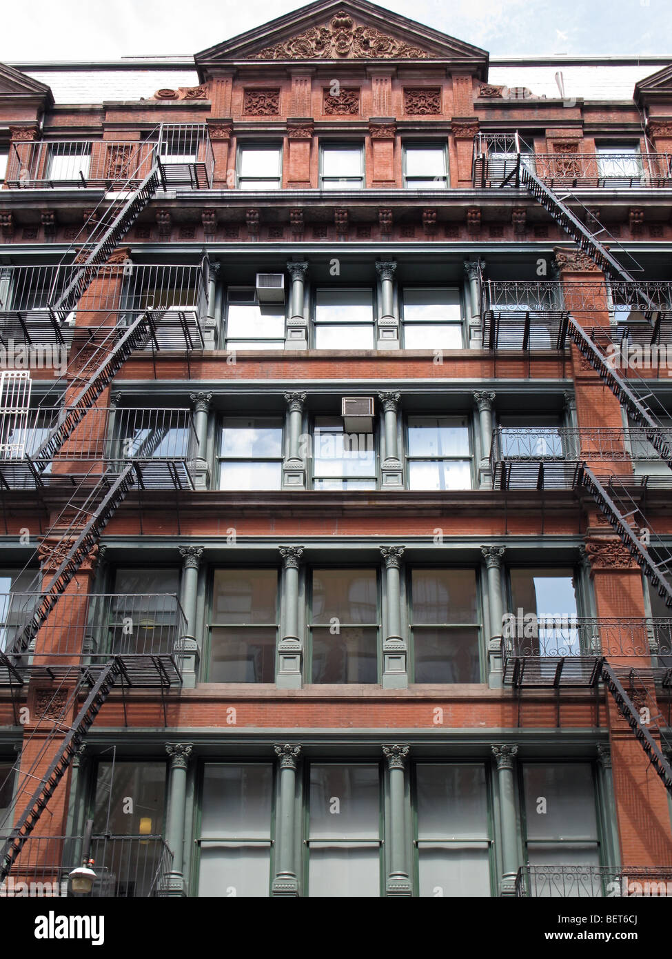 Cast-Iron Architecture, SoHo, New York Stock Photo