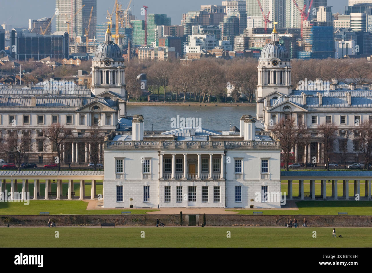 Queens House in Greenwich, London UK Stock Photo - Alamy