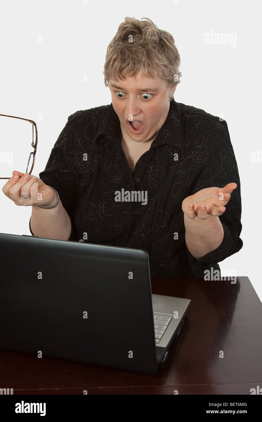 Angry Computer Crash Angry at computer hi-res stock photography and images - Alamy