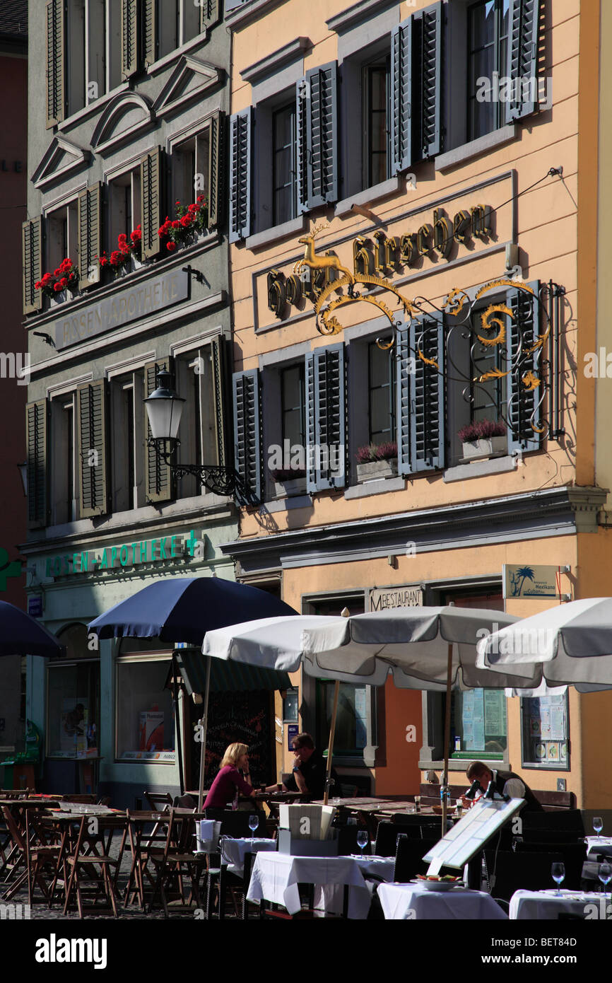 Switzerland, Zurich, old town street scene Stock Photo - Alamy
