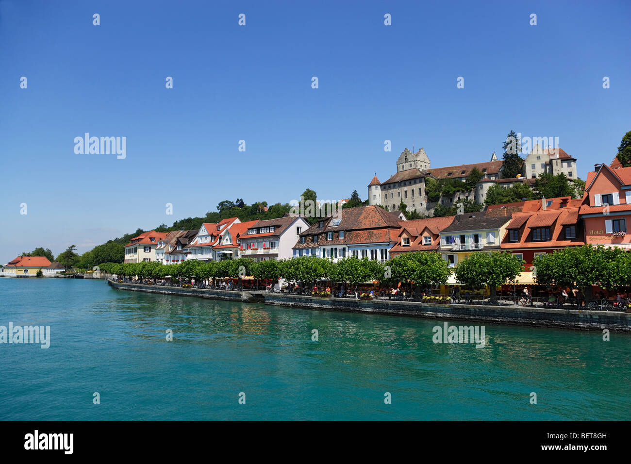 Burg Meersburg (Old Castle), Meersburg, Baden-Wurttemberg, Germany Stock Photo