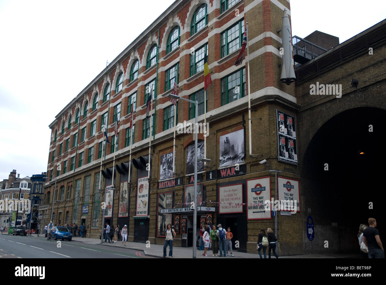 Britain At War Experience Tooley Street London SE1 Stock Photo Alamy