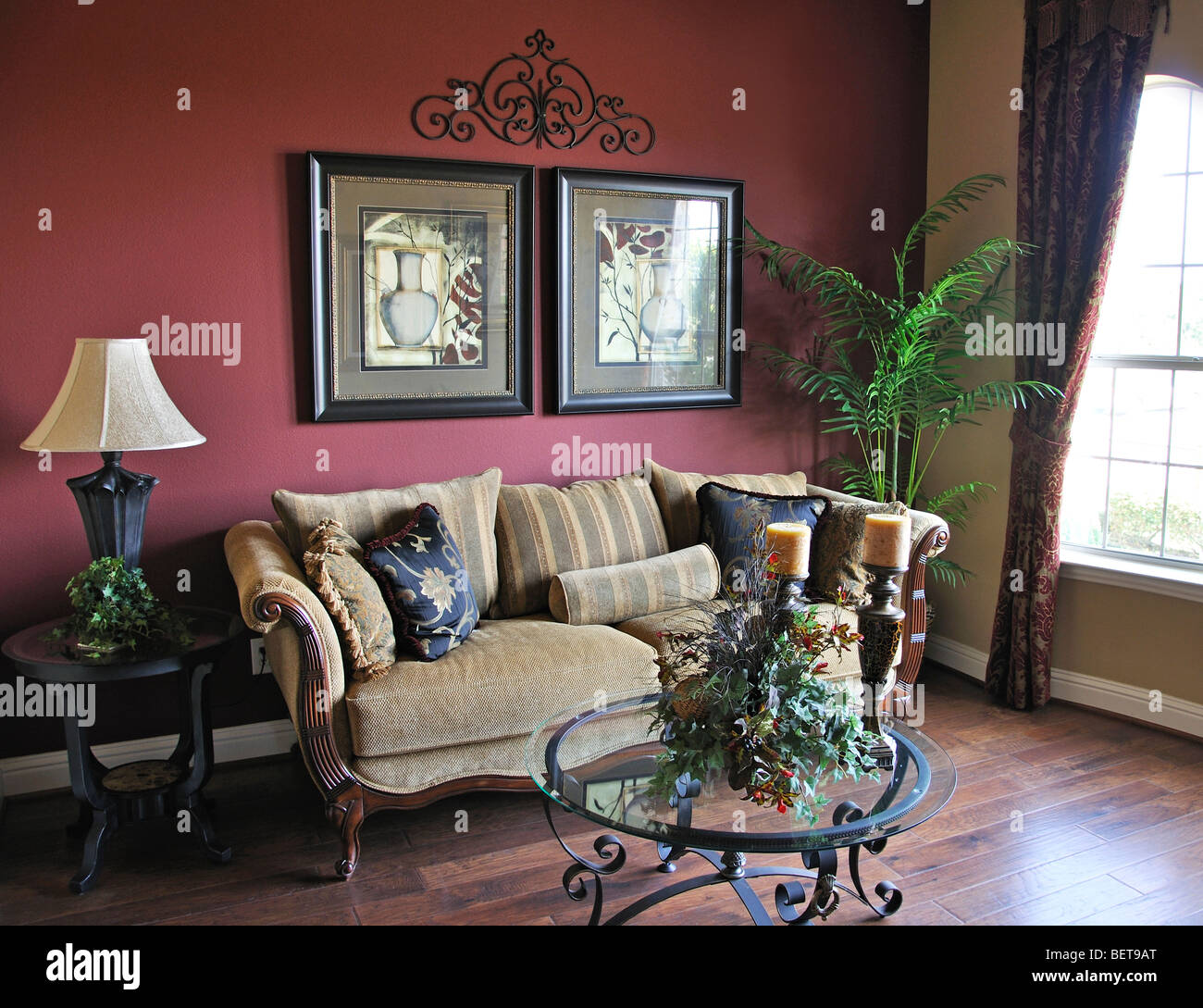 Living room interior Stock Photo