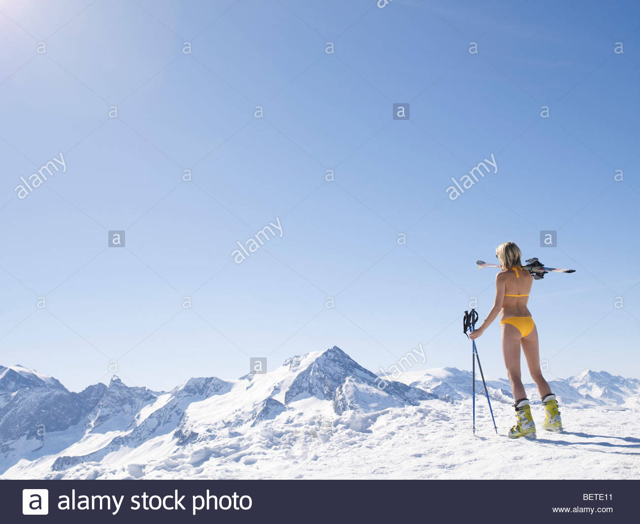 Snow Bikini High Resolution Stock Photography and Images Alamy