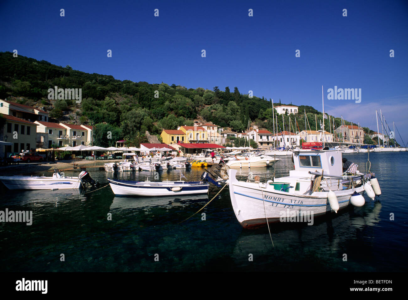 Kioni, Ithaca, Ionian Islands, Greece Stock Photo - Alamy