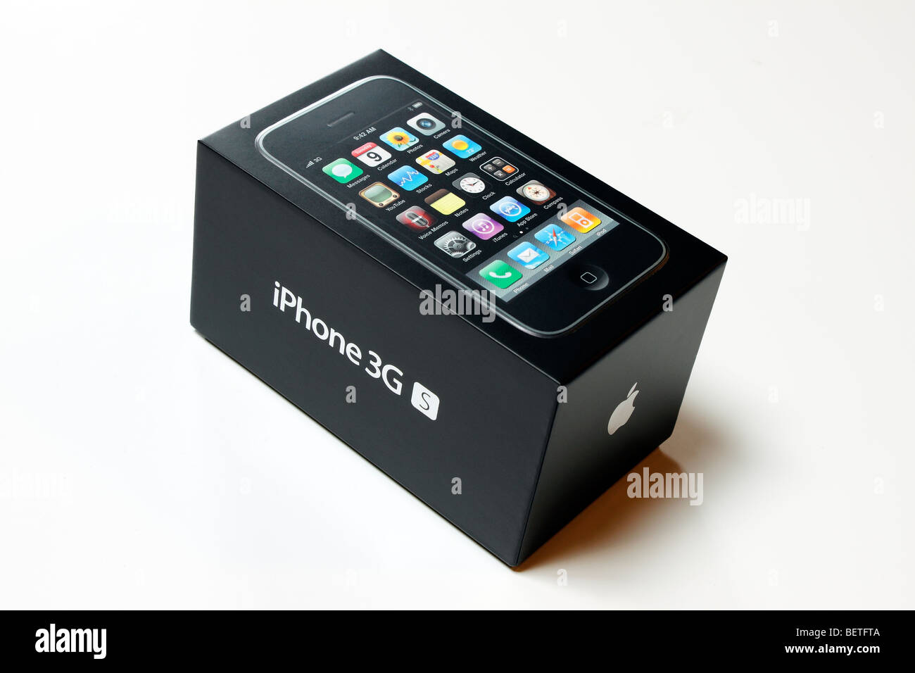 The box of the new iPhone 3G S Stock Photo - Alamy
