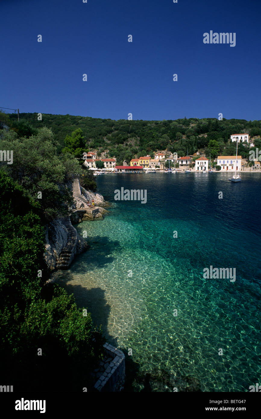 Kioni, Ithaca, Ionian Islands, Greece Stock Photo