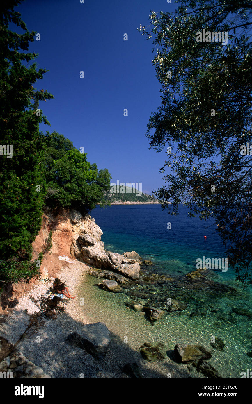 greece, ionian islands, ithaca, kioni Stock Photo