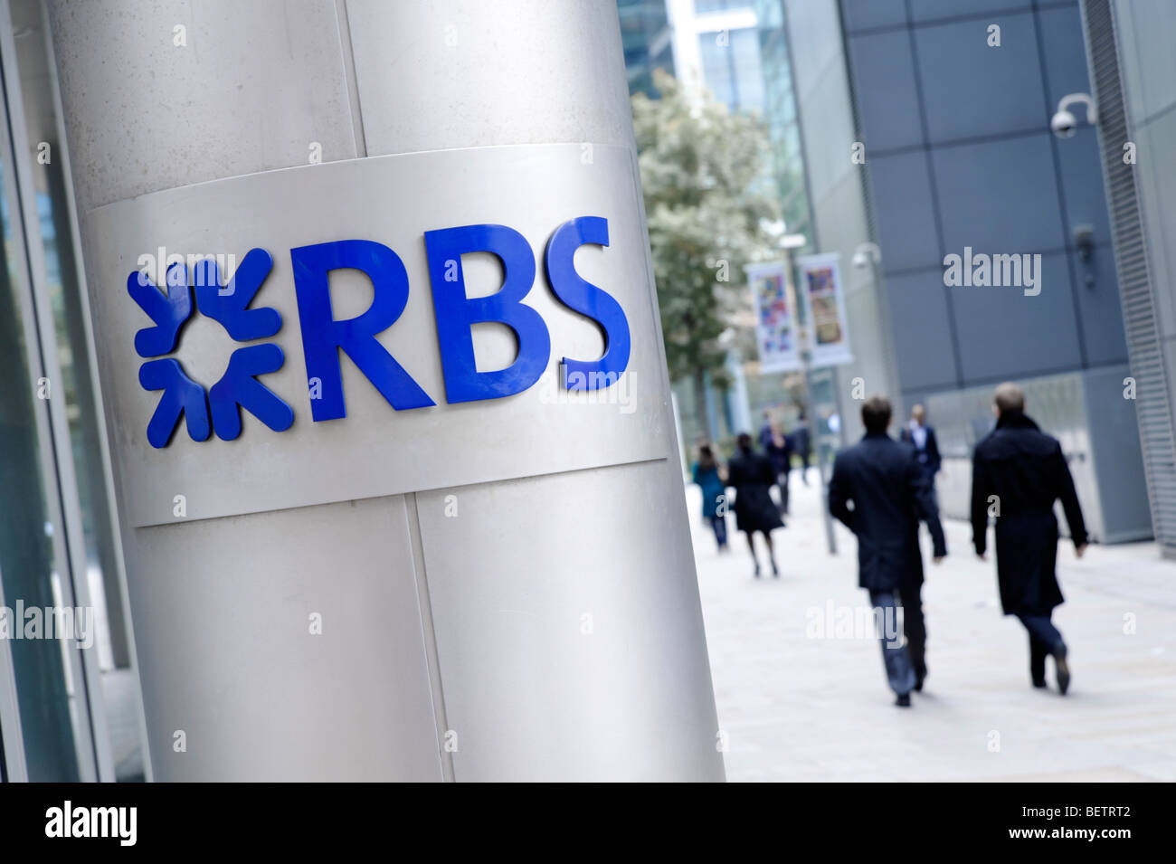 RBS headquarters in Liverpool Street. City of London. Britain. UK Stock Photo