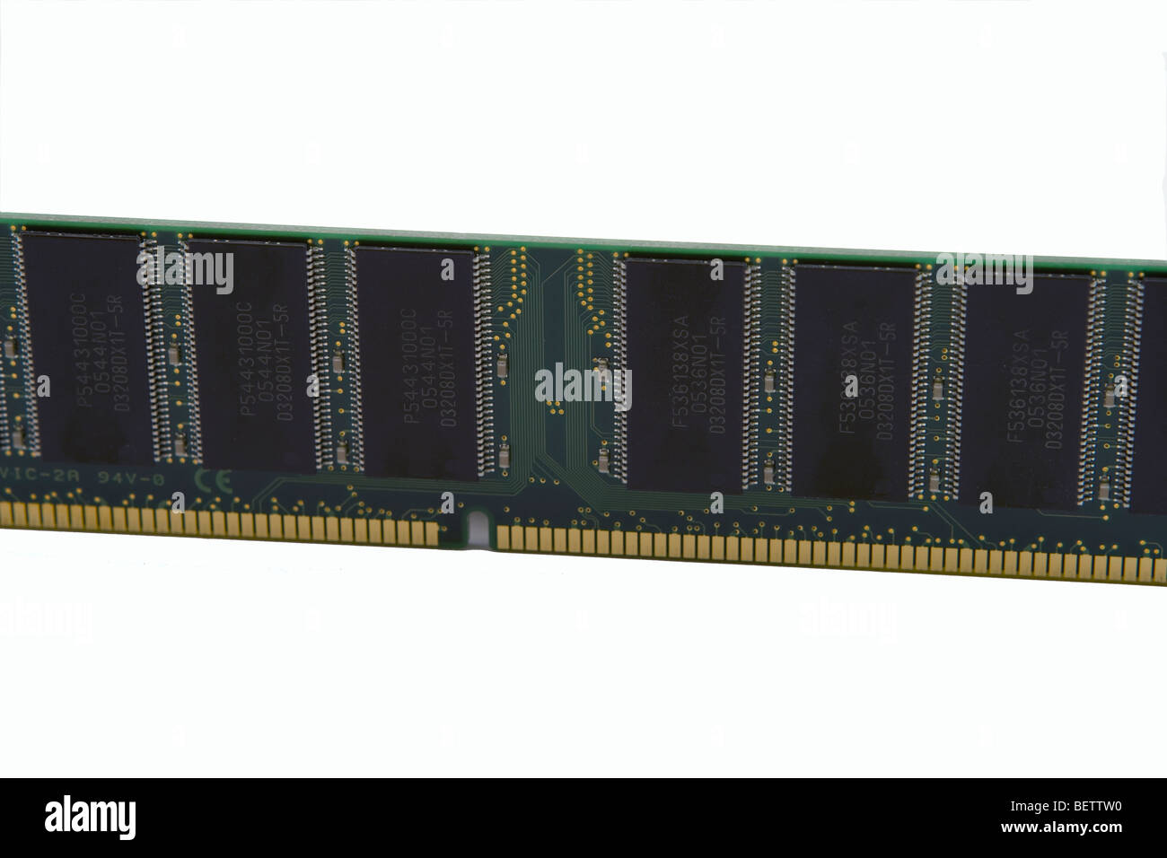 computer RAM memory chip Stock Photo