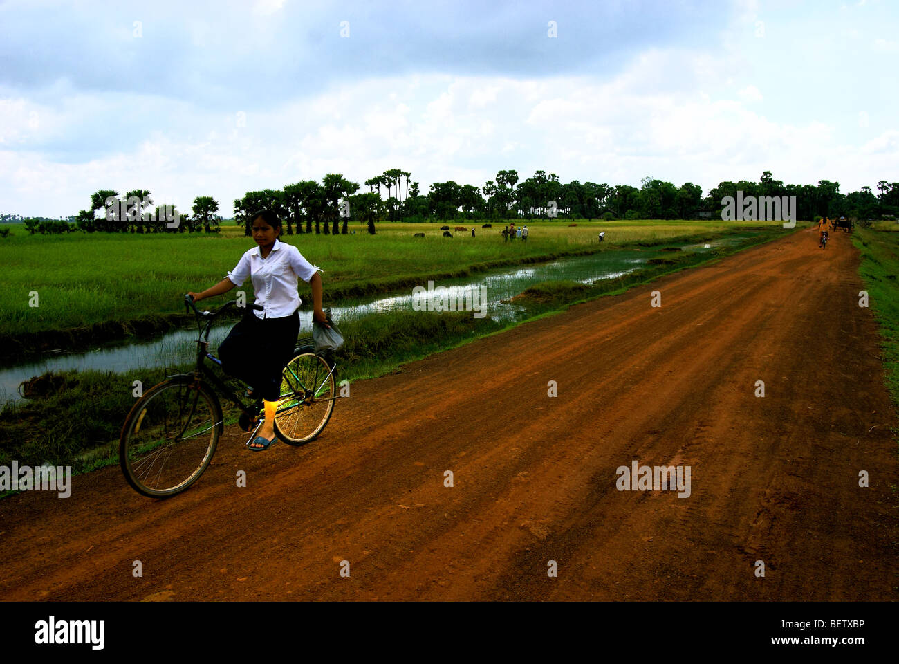 Rural life in Cambodia Stock Photo Alamy