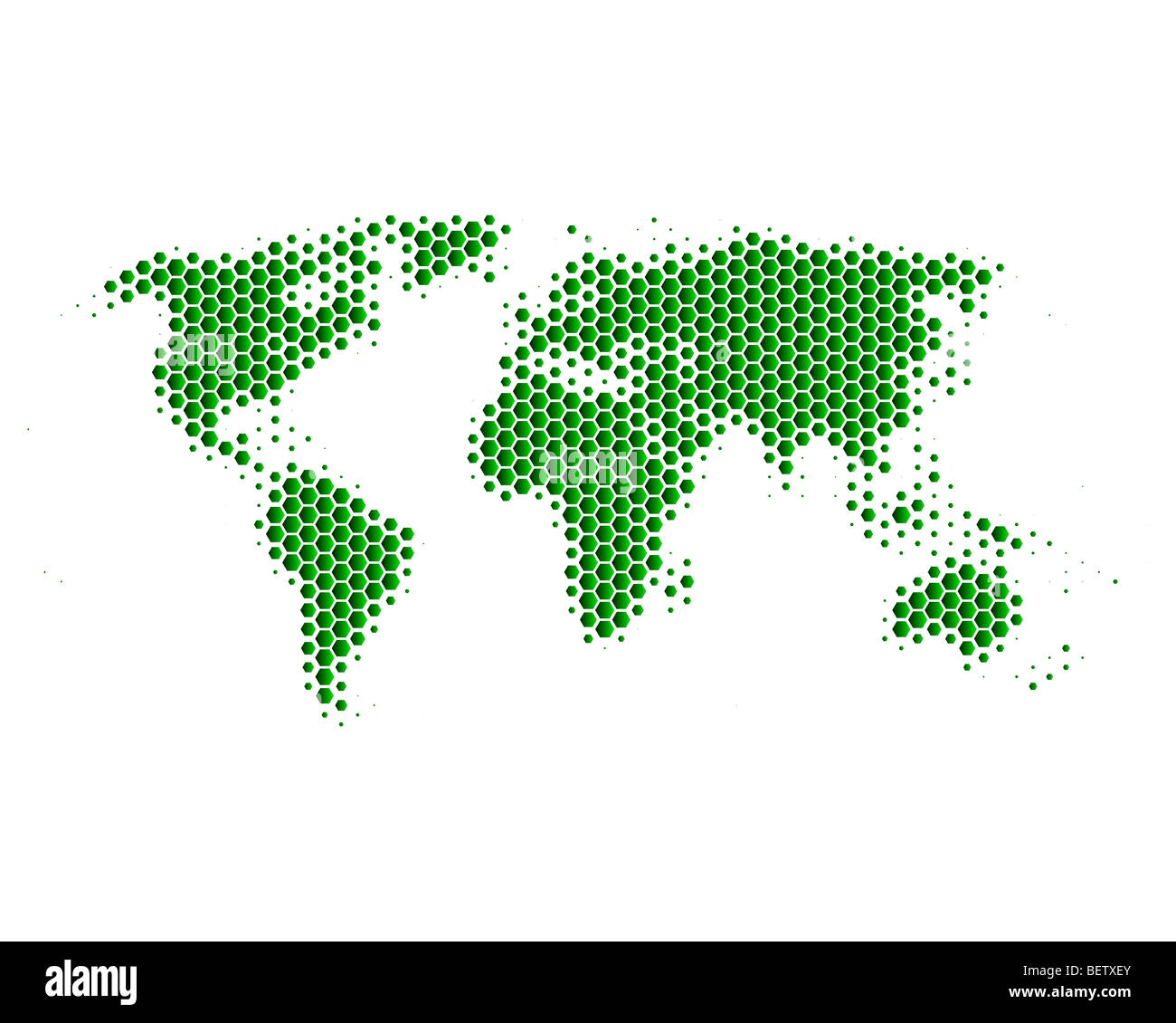 Asia and oceania map Cut Out Stock Images & Pictures - Alamy