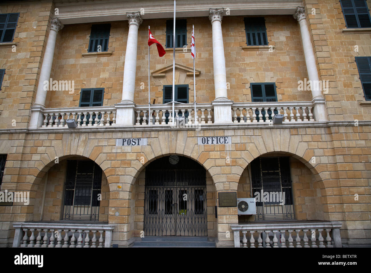the restored nicosia post office building TRNC turkish republic of