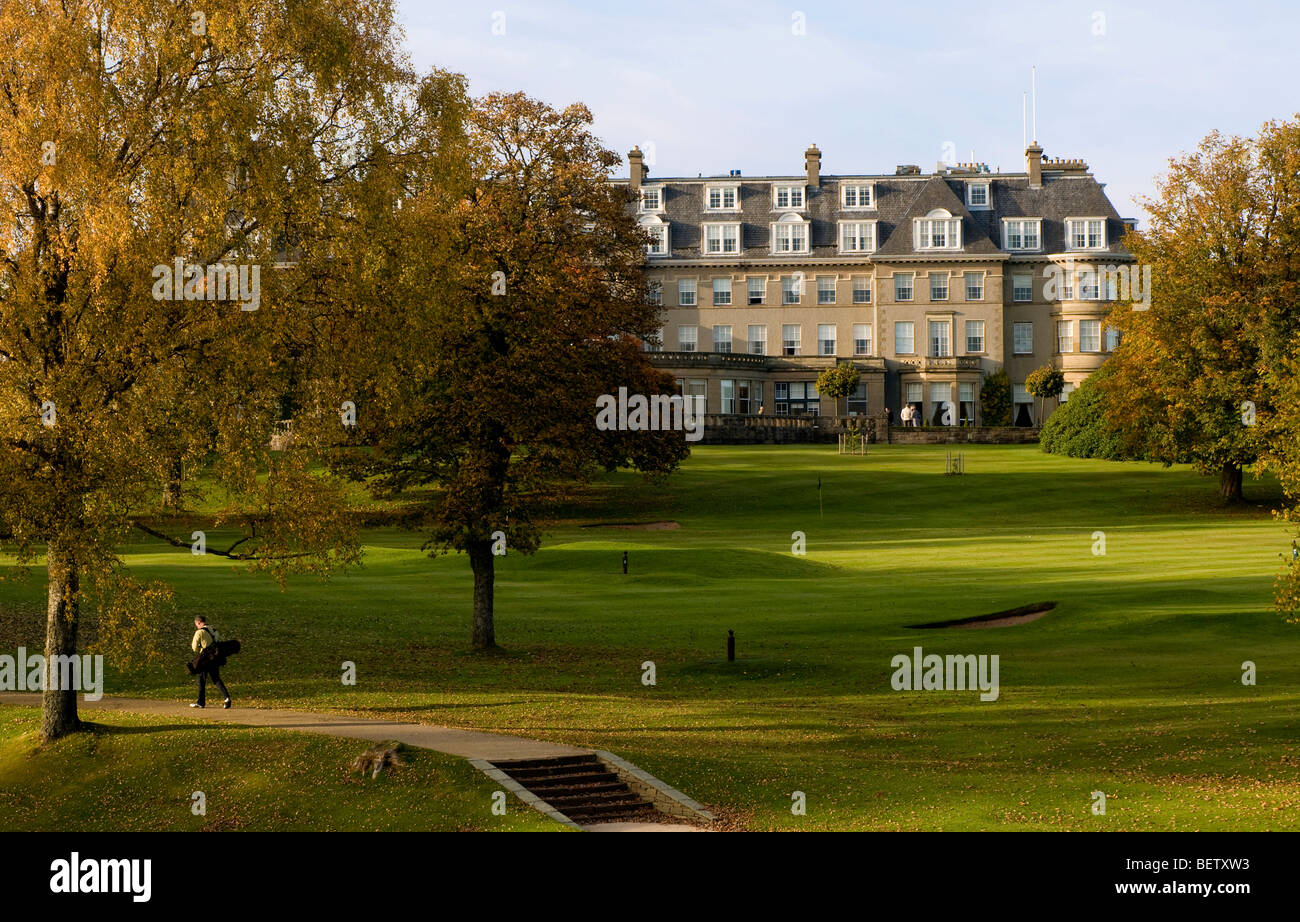 Gleneagles Hotel and Golf Course , Scotland Stock Photo