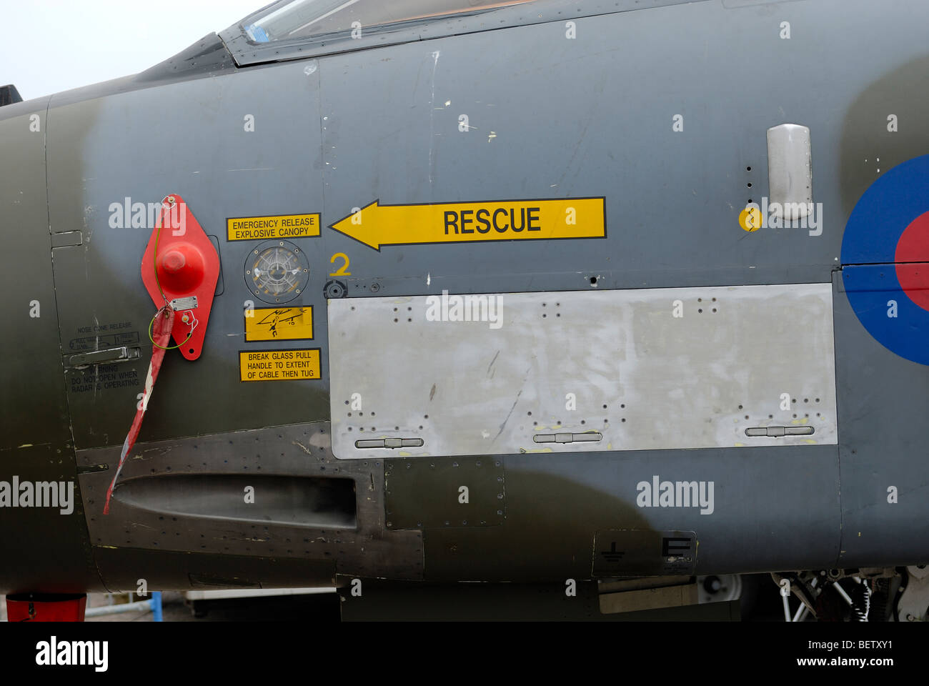 RAF Panavia Tornado GR3 Stock Photo