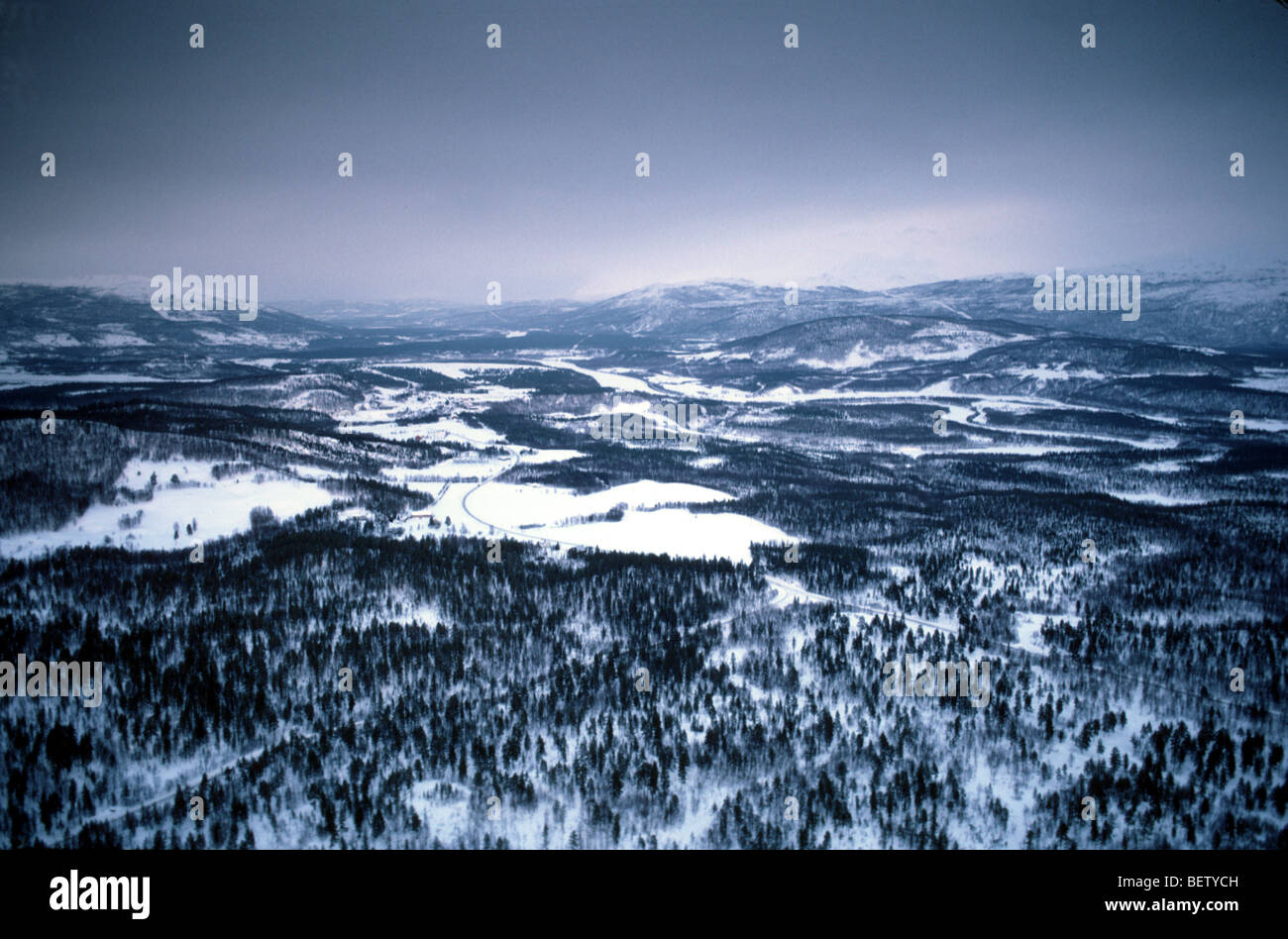 Arctic circle, Norway Stock Photo