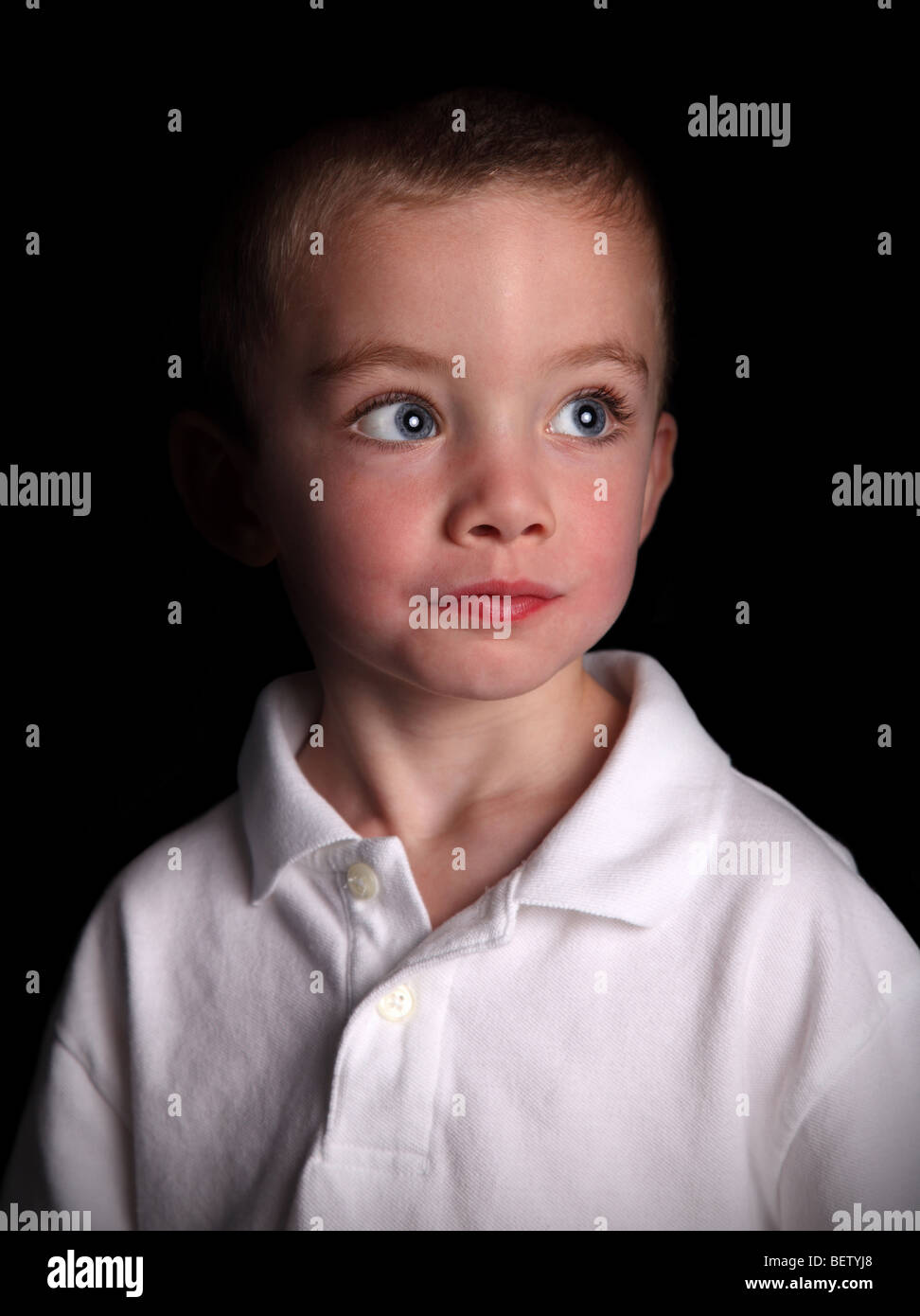 Sad boy Stock Photo