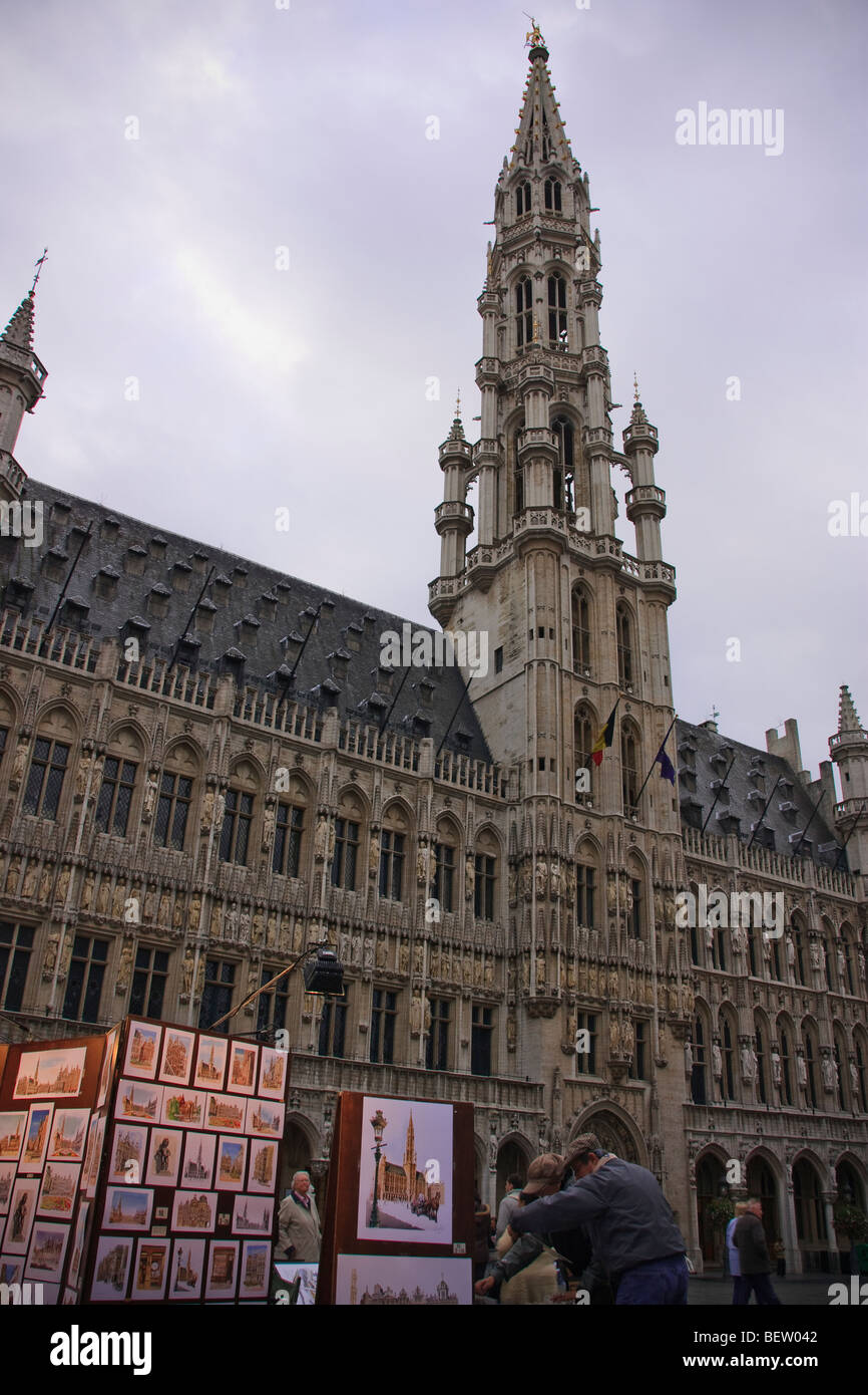 Nicholas church brussels hi-res stock photography and images - Alamy