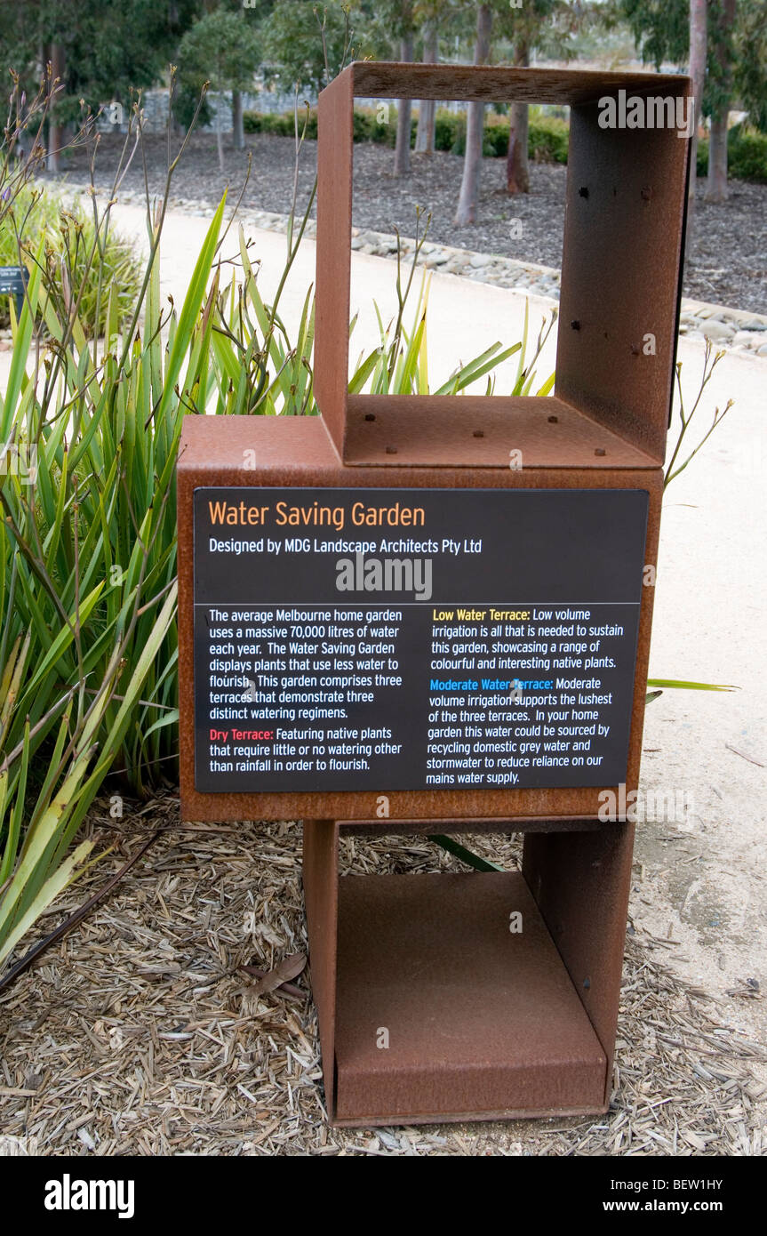 Botanic Gardens, Cranbourne, Victoria, Australia Stock Photo