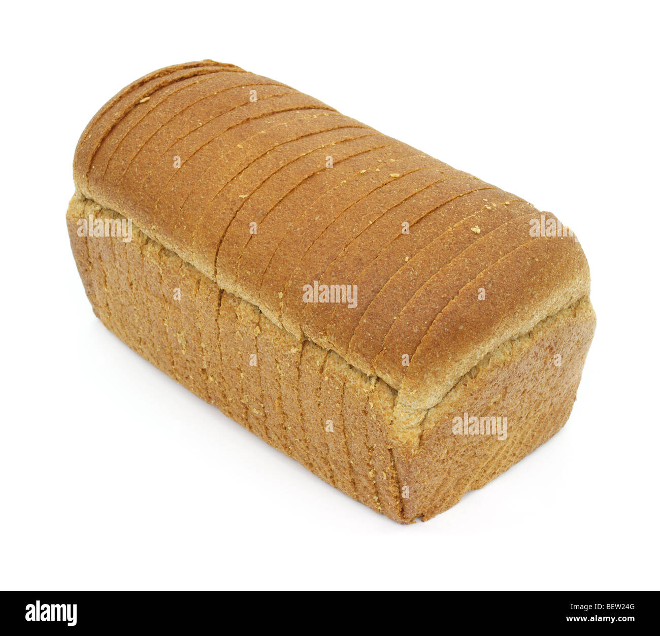 Small size dieter's wheat bread loaf Stock Photo