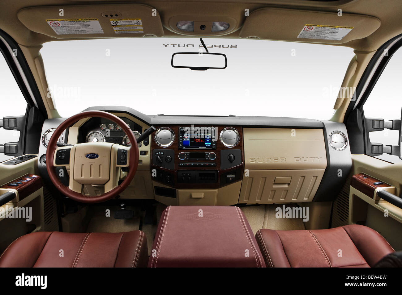 2010 Ford F 250 SD Lariat in Dashboard center console gear