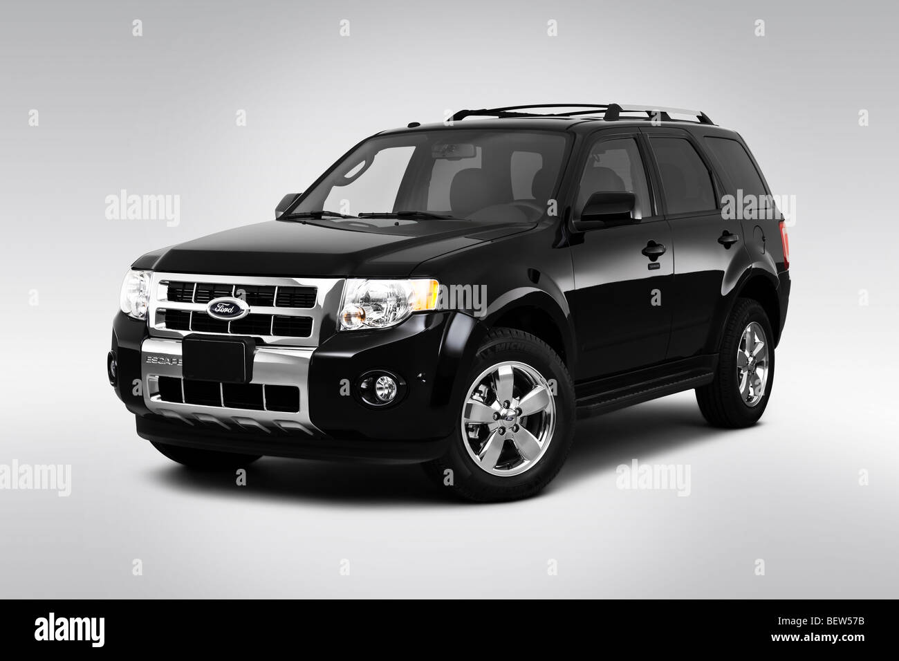 2010 Ford Escape Limited Ffv 2010 ford escape limited in black front angle view BEW57B - 2010 Ford Escape Limited Ffv