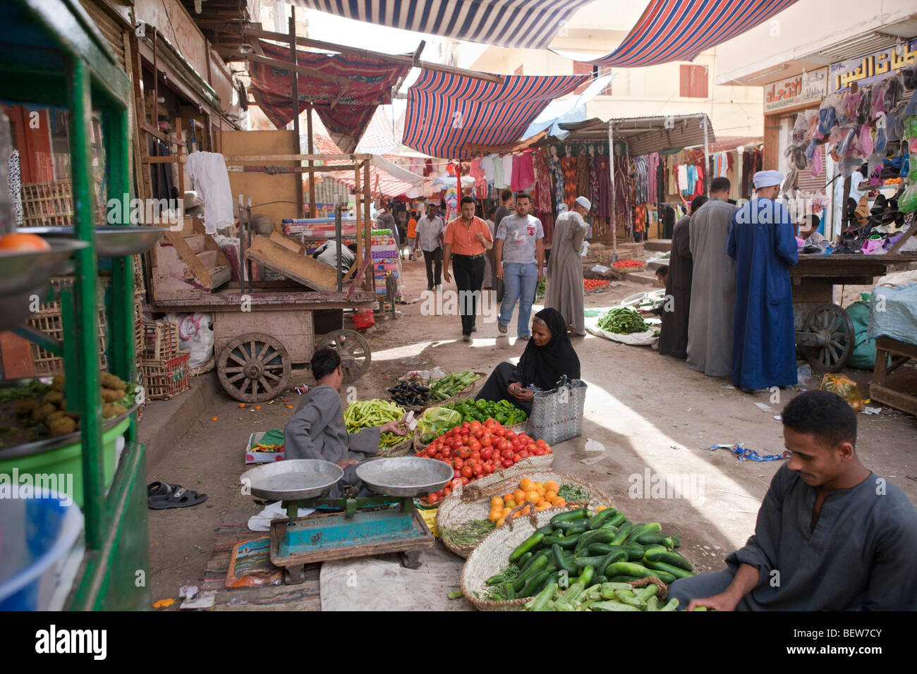 Market In Luxor Luxor Egypt High Resolution Stock Photography and ...