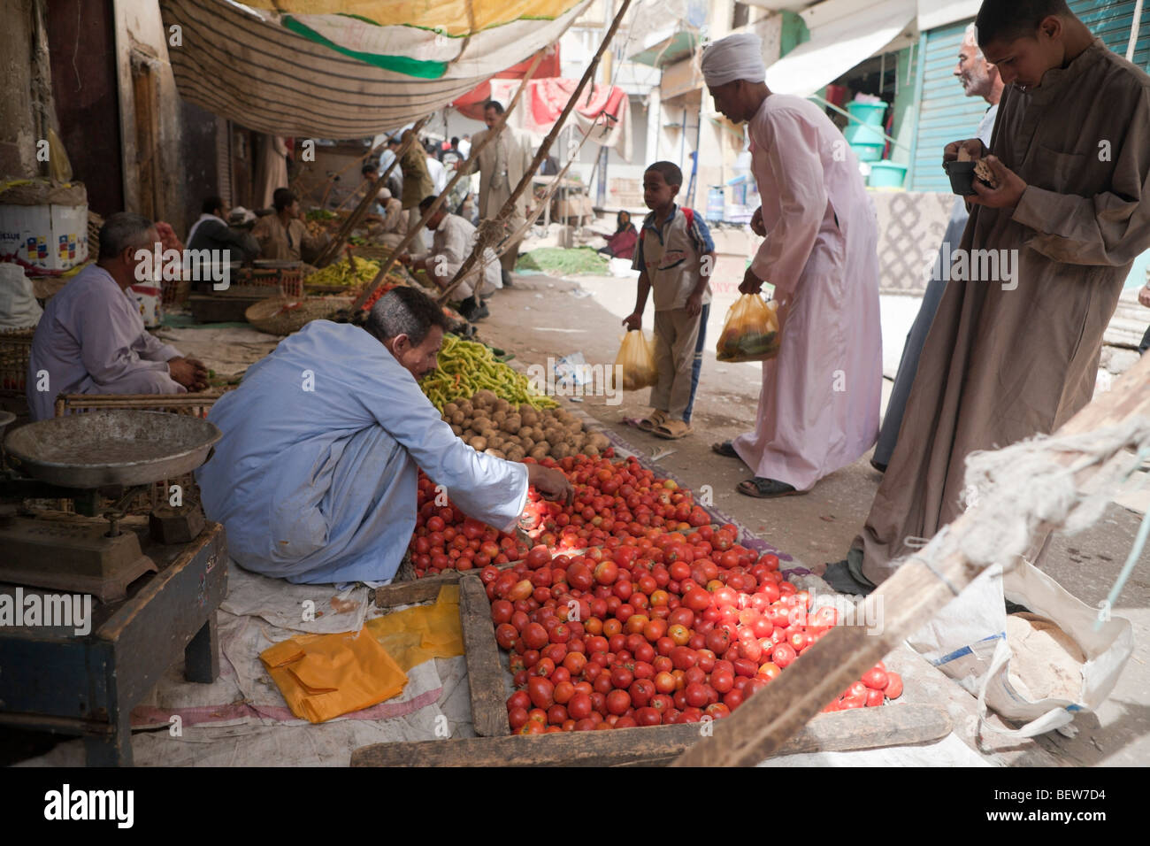 Shopping in luxor egypt hi-res stock photography and images - Alamy