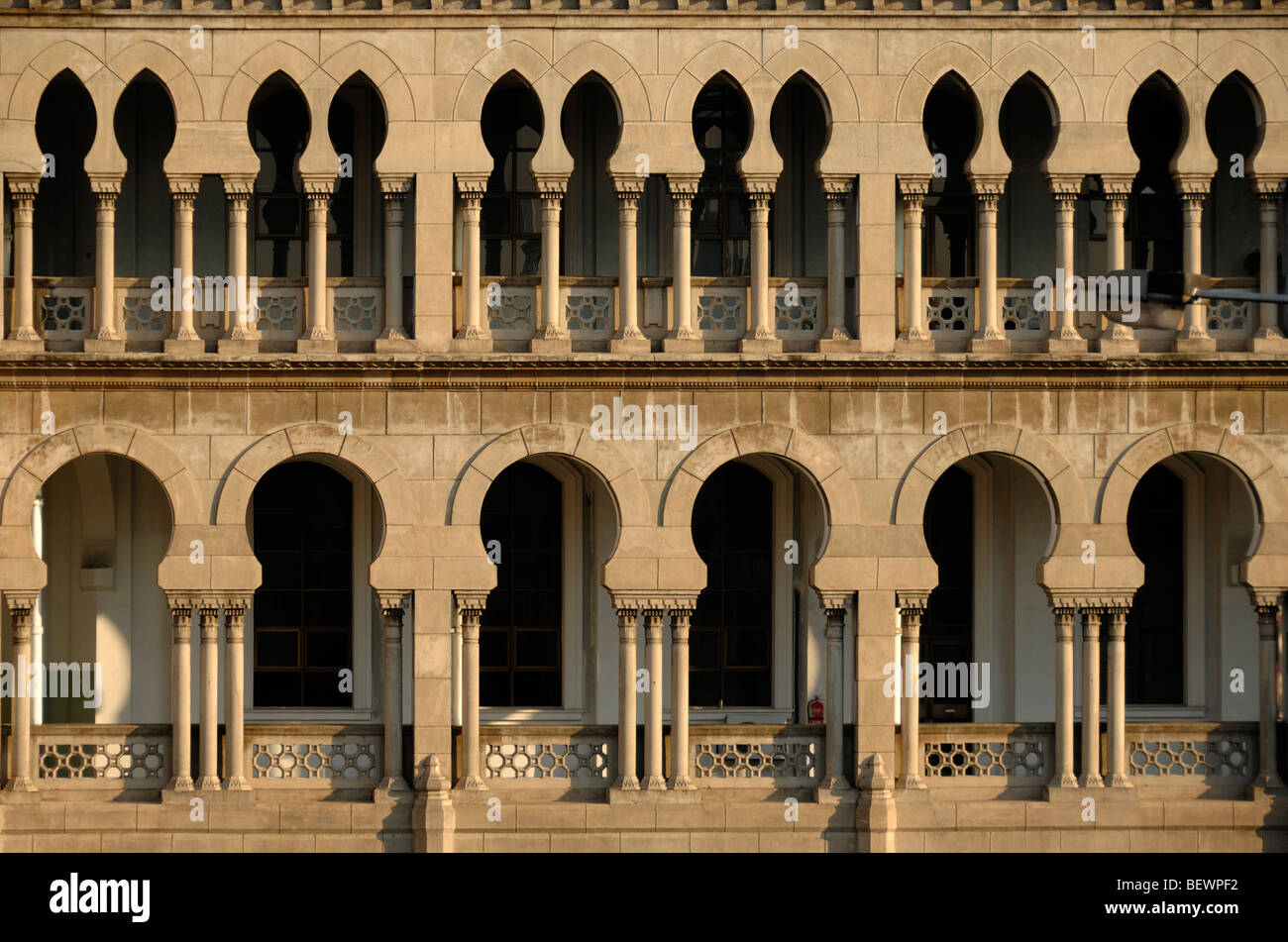 Moorish Or Oriental Arches Of The Kuala Lumpur Old Train Or Railway Station Rail Administrative Building 1913 17 Malaysia Stock Photo Alamy
