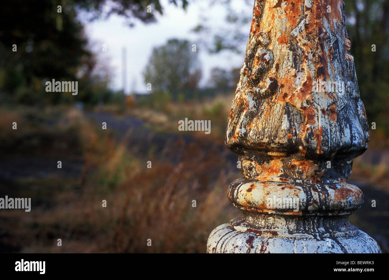 Derelict council land Lower Beeches Road Northfield Birmingham UK Stock