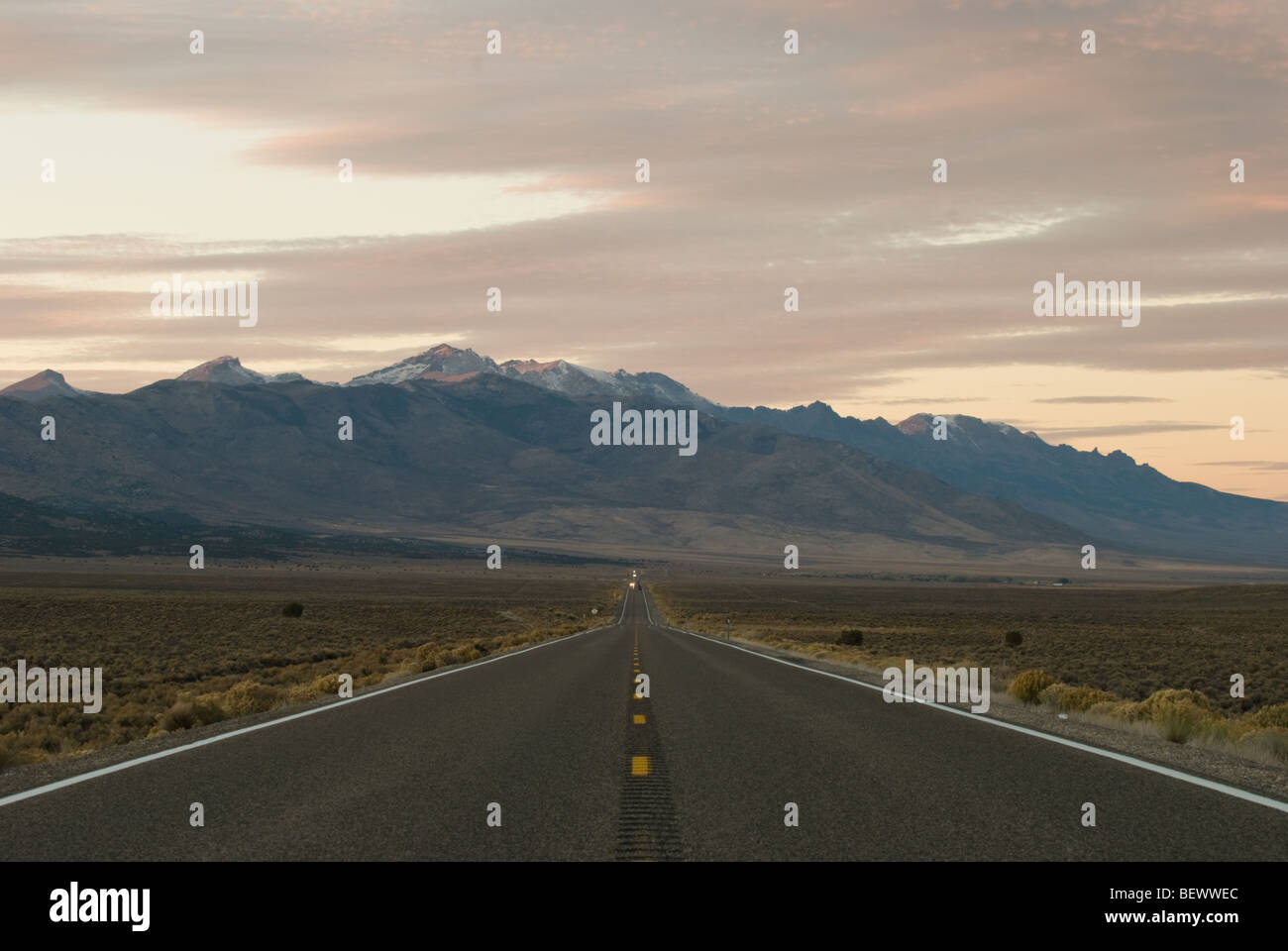Highway 93 in Nevada, USA Stock Photo - Alamy