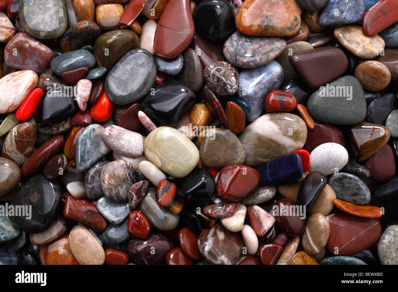 Polished rocks close up Stock Photo Alamy