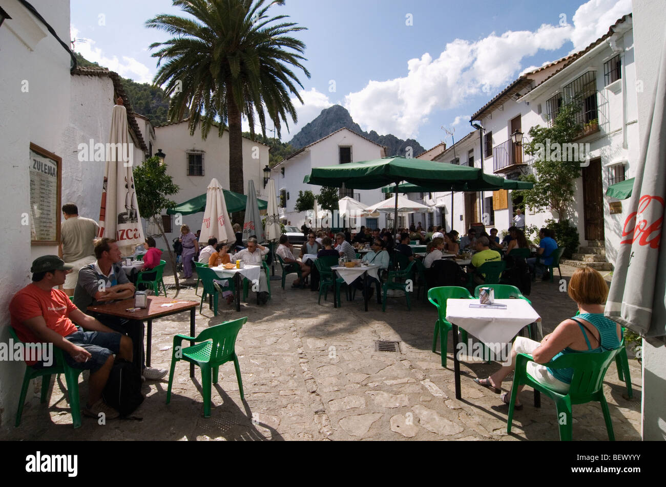 The village Grazalema in Andalucia, Spain Stock Photo