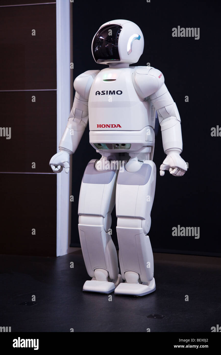Asimo, Honda Motor's Company's Walking Robot Stock Photo - Alamy