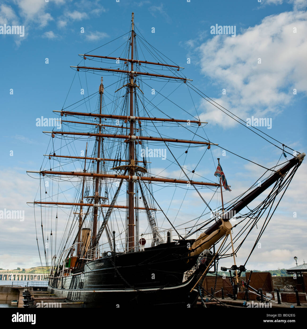 RRS Discovery, Dundee, Scotland. Antarctic expedition ship built in ...