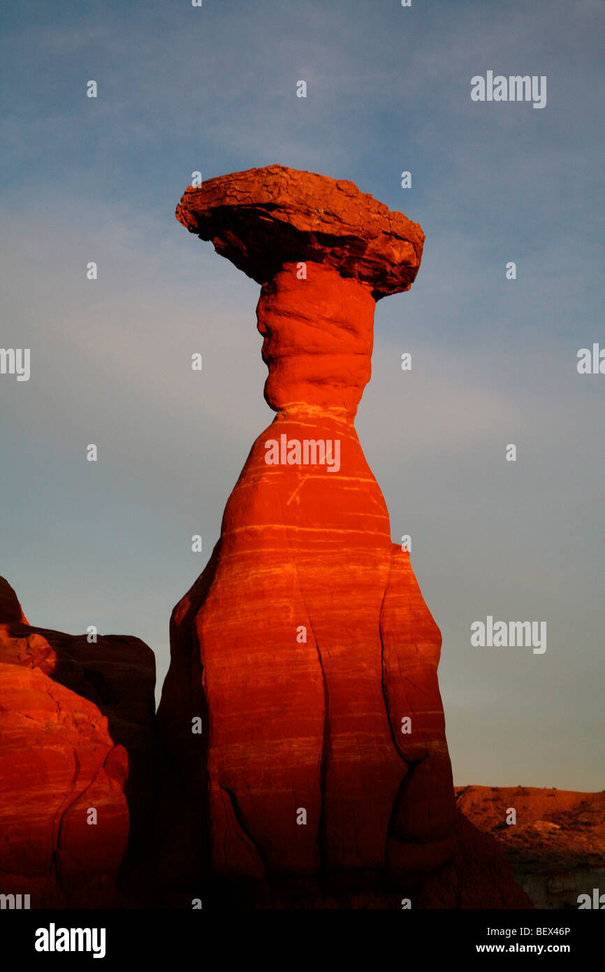 Rimed Rocks The Rim Rocks in southern Utah and northern Arizona Stock Photo - Alamy