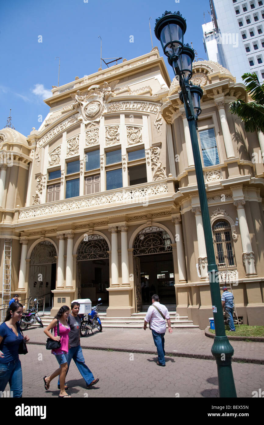 Edificio Correos, San Jose, Costa Rica. Stock Photo