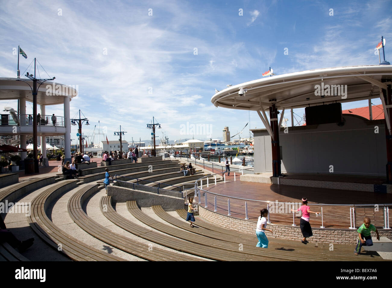 Victoria Waterfront Amphitheater - Cape Town Stock Photo - Alamy