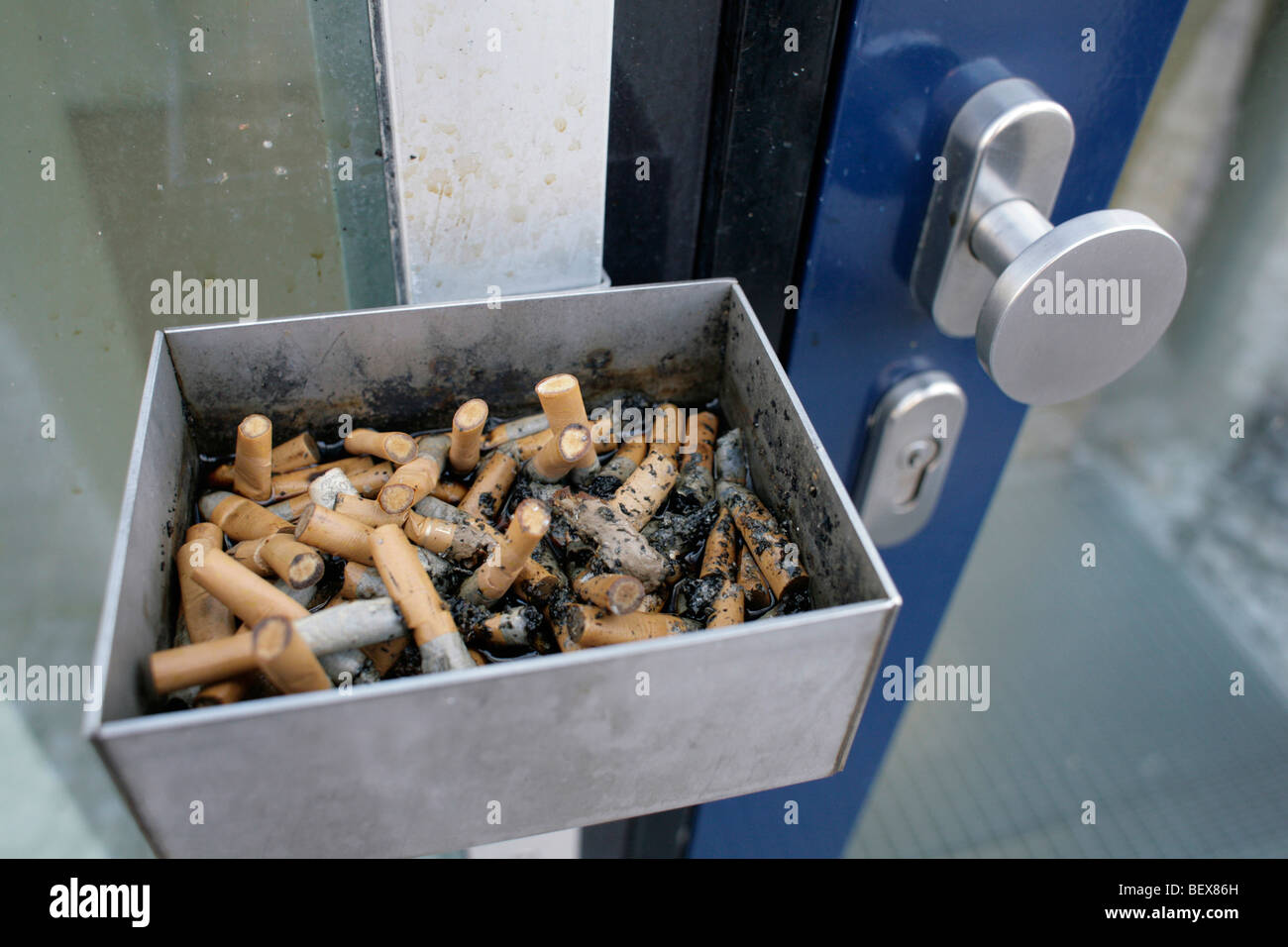 Ashtray. Ingolstadt , Germany . Stock Photo