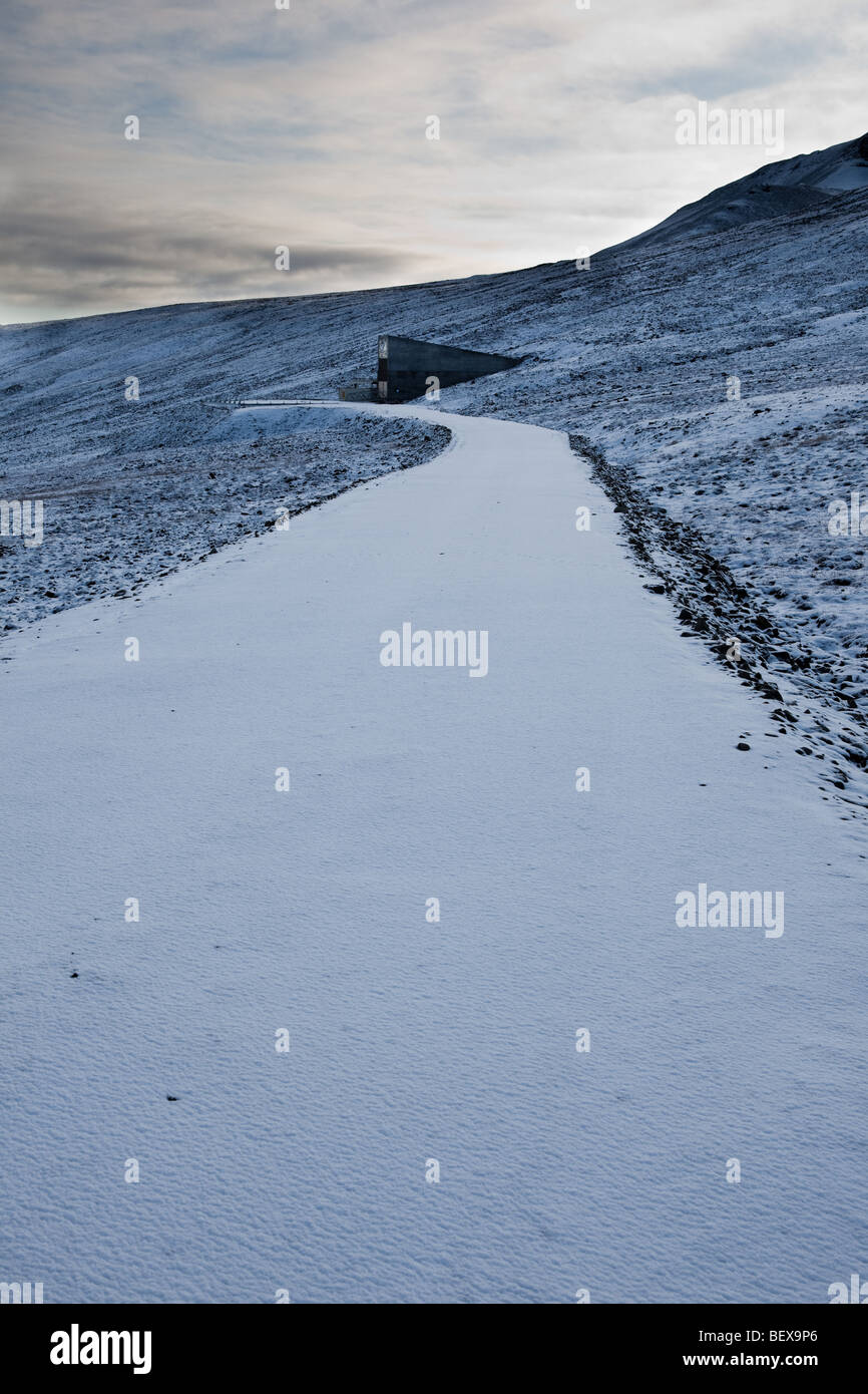 The Global Seed Vault In Longyearbyen Spitsbergen In Svalbard Stock Photo Alamy The Global Seed Vault In Longyearbyen Spitsbergen In Svalbard Stock Photo Alamy