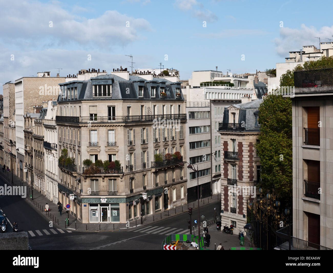 Rue de courcelles hires stock photography