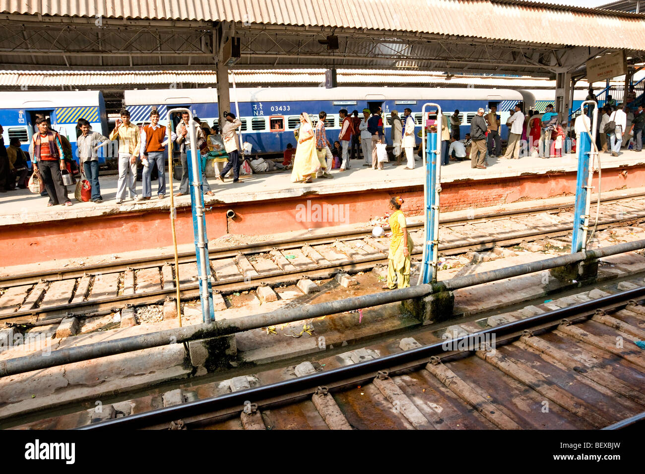 Life around Varanasi, Uttar Pradesh, india. Stock Photo
