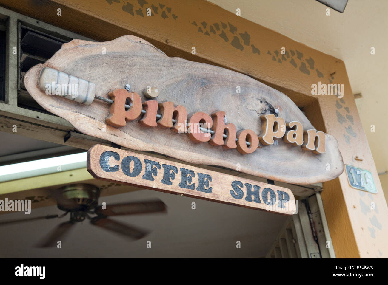 Pincho Pan Coffee Shop, San Jose, Costa Rica Stock Photo Alamy