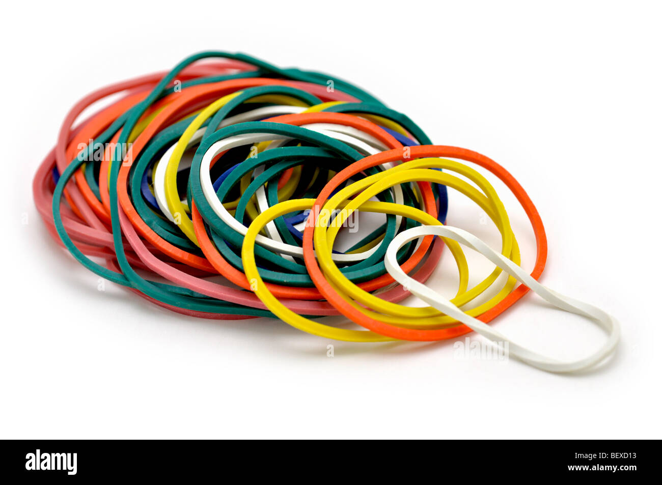 Rubber Bands Stock Photo