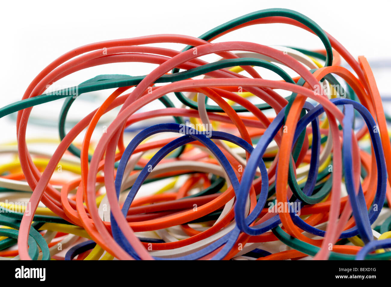 Rubber Bands Stock Photo